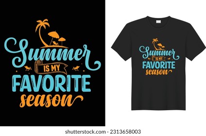 Summer sunset colorful Retro Vintage Funny typography vector T-shirt Design.  Enjoy Amazing Adventure, Outdoor, Beach, Vibes, palm trees, birds, California and Camping time, style, Happiness, print, a