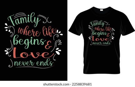 Summer sunset distressed vector t-shirt design with palm trees silhouette and phrase 