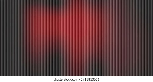 Resplandor de la puesta del sol del verano con la luz vibrante del gradiente con el efecto de cristal de Fractal e iluminado con los tonos brillantes de la mezcla caliente. Puesta de sol vibrante que brilla a través de vidrio estructural geométrico