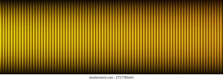 Puesta de sol de verano vibrante gradiente radiante con efecto de vidrio de Fractal. Sueños de verano interminables. Hora dorada en arte brillante. Ardiente puesta de sol de verano capturado en líneas brillantes. Siente el calor del verano. Vector