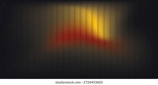 Summer sunset vibrant gradient radiant with fractal glass effect. Endless summer dreams. Golden hour in glowing art. Fiery summer sunset captured in glowing lines. Feel the heat of summer. Vector