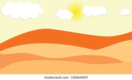 Summer sunshine soil background. sunny day vector elements.