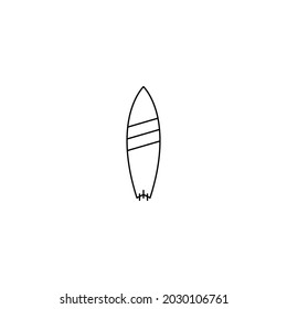 summer surf boat icon vector