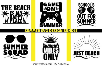 summer SVG design bundle Cut Files,Summer Beach Bundle SVG,Summer Quotes SVG Designs Bundle,Funny Summer quotes SVG cut files bundle,Hello Summer quotes t shirt designs bundle, Quotes about Summer, svg