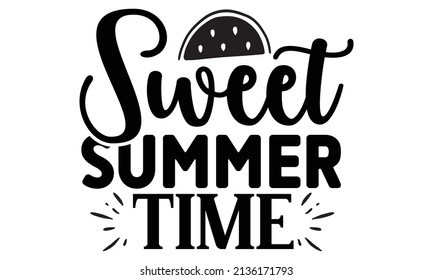 Summer SVG Quotes design Template