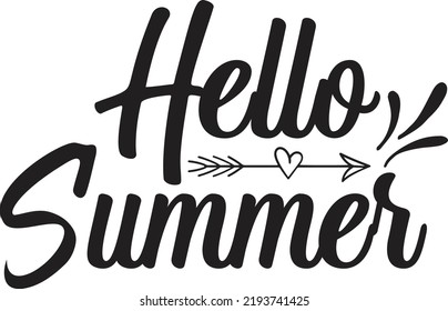 Summer SVG T Shirt Design