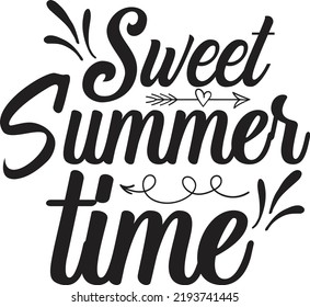 Summer SVG T Shirt Design
