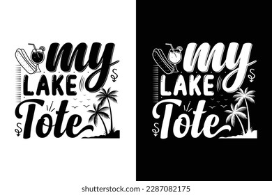 Summer Svg Typography T Shirt Design, Summer Sgv Typography Poster Design, summer design, T-Shirt Design Vector,