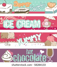 summer sweets banners