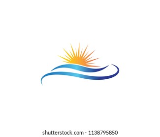 Summer symbol illustration