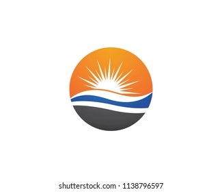 Summer symbol illustration
