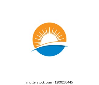 Summer symbol illustration