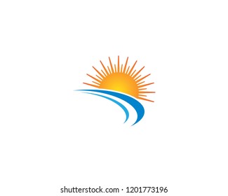Summer symbol illustration