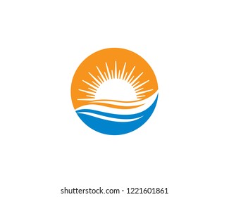 Summer symbol illustration