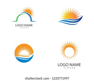 Summer symbol illustration