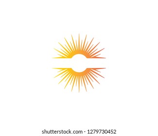 Summer symbol illustration