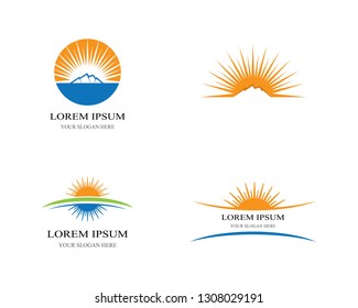 Summer symbol illustration