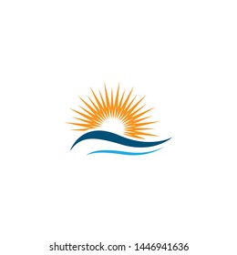 Summer symbol vector icon illustration