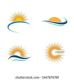 Summer symbol vector icon illustration