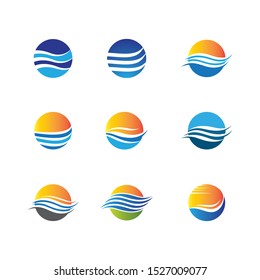 Summer symbol vector icon illustration
