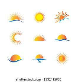 Summer symbol vector icon illustration