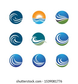 Summer symbol vector icon illustration