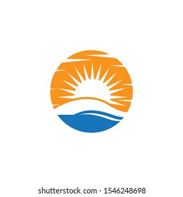 Summer symbol vector icon illustration