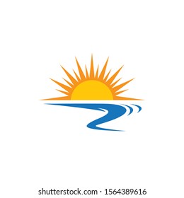 Summer symbol vector icon illustration