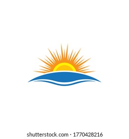 Summer symbol vector icon illustration