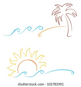 Símbolos de verano