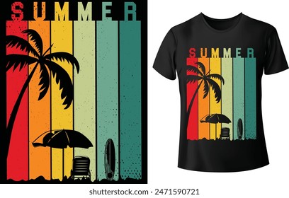 Summer T Shirt Design for Summer T Shirt Design