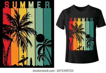 Summer T Shirt Design for Summer T Shirt Design