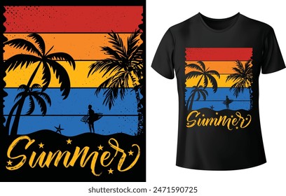 Summer T Shirt Design for Summer T Shirt Design