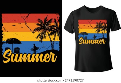 Summer T Shirt Design for Summer T Shirt Design