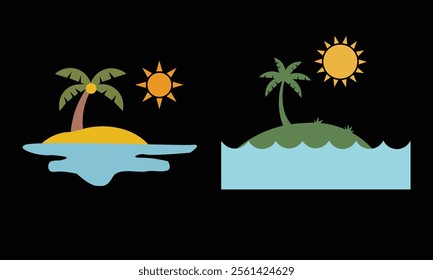 summer t shirt design. summer beach