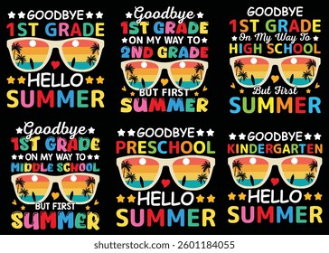  Summer T Shirt Design Bundle 1