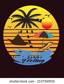 summer t shirt design by  Omar