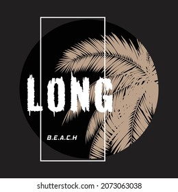 summer t shirt design, long beach, california