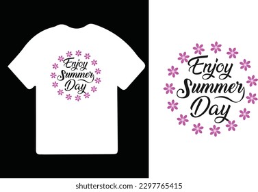 Summer t shirt design, Summer quotes design, Sunshine typography t shirt, Summer vibes and summer sunset t shirt for print.