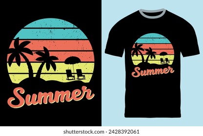 Summer t shirt design, summer quotes t shirt design