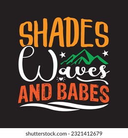 summer t shirt design svg