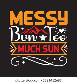 summer t shirt design svg