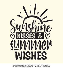 Shirt-Design im Sommer, Vektordatei 