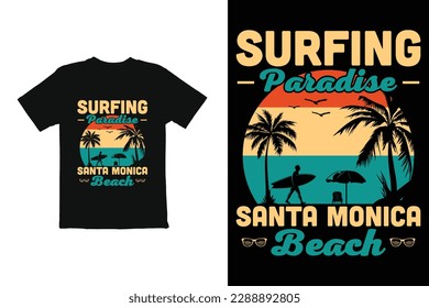 summer t shirt design vector