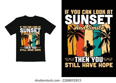 summer t shirt design vector