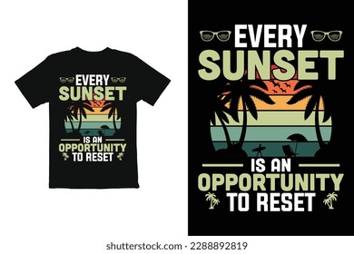 summer t shirt design vector