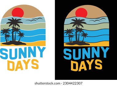 Summer t shirt design vector, illustration .  summer surfing t shirt vector.  T shirt design , summer sublimation t shirt Vector illustration