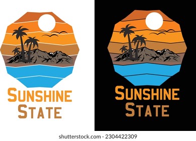 Summer t shirt design vector, illustration .  summer surfing t shirt vector.  T shirt design , summer sublimation t shirt Vector illustration