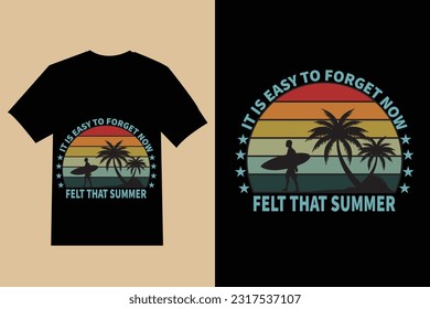 summer t shirt design , Vector summer vibes illustration , vector summer lettering with beach and ocean, silhouette palms background with quote  , t shirt design.