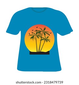 Summer T Shirt Design Vector 